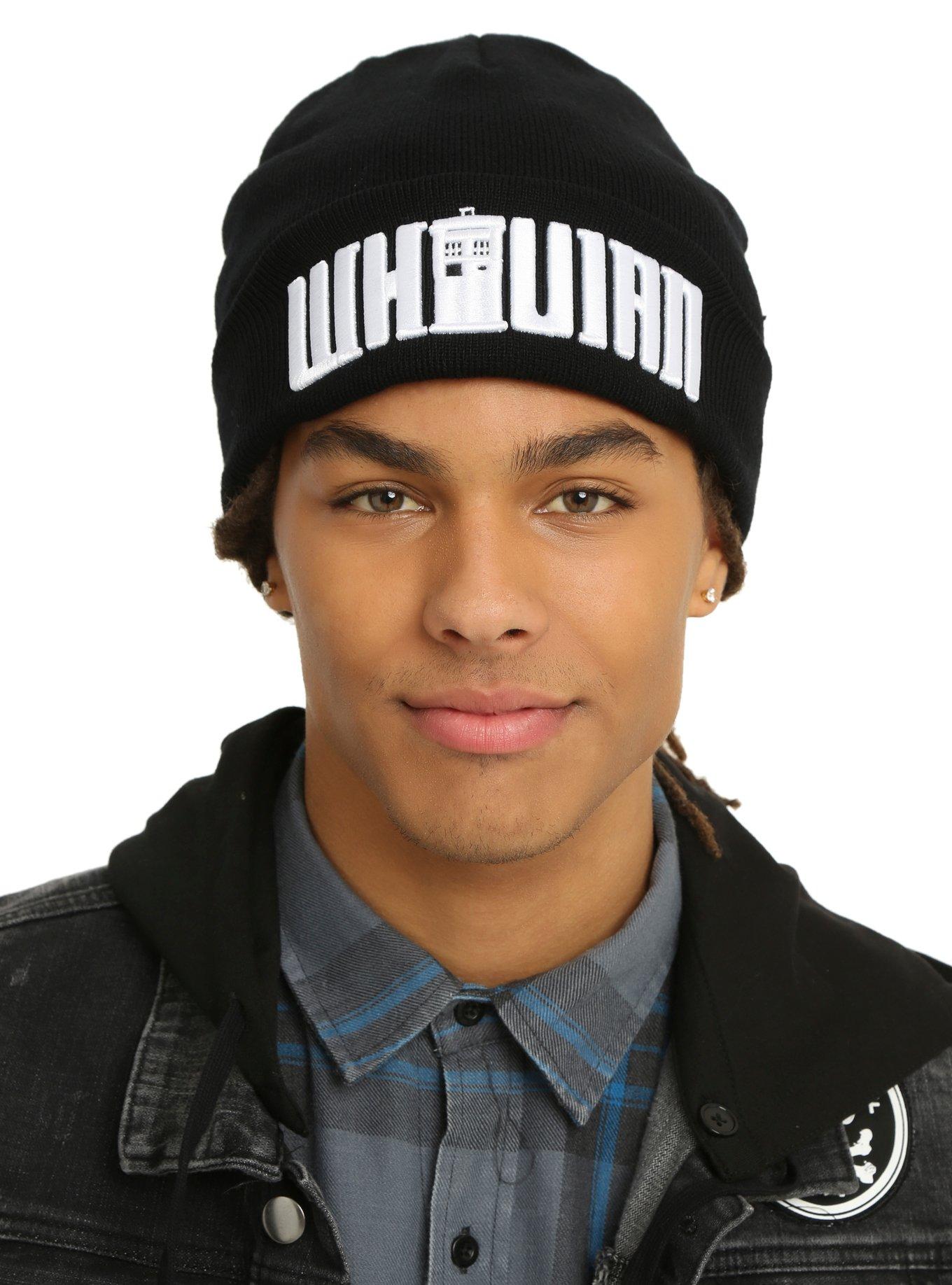 Doctor Who Whovian Watchman Beanie, , hi-res