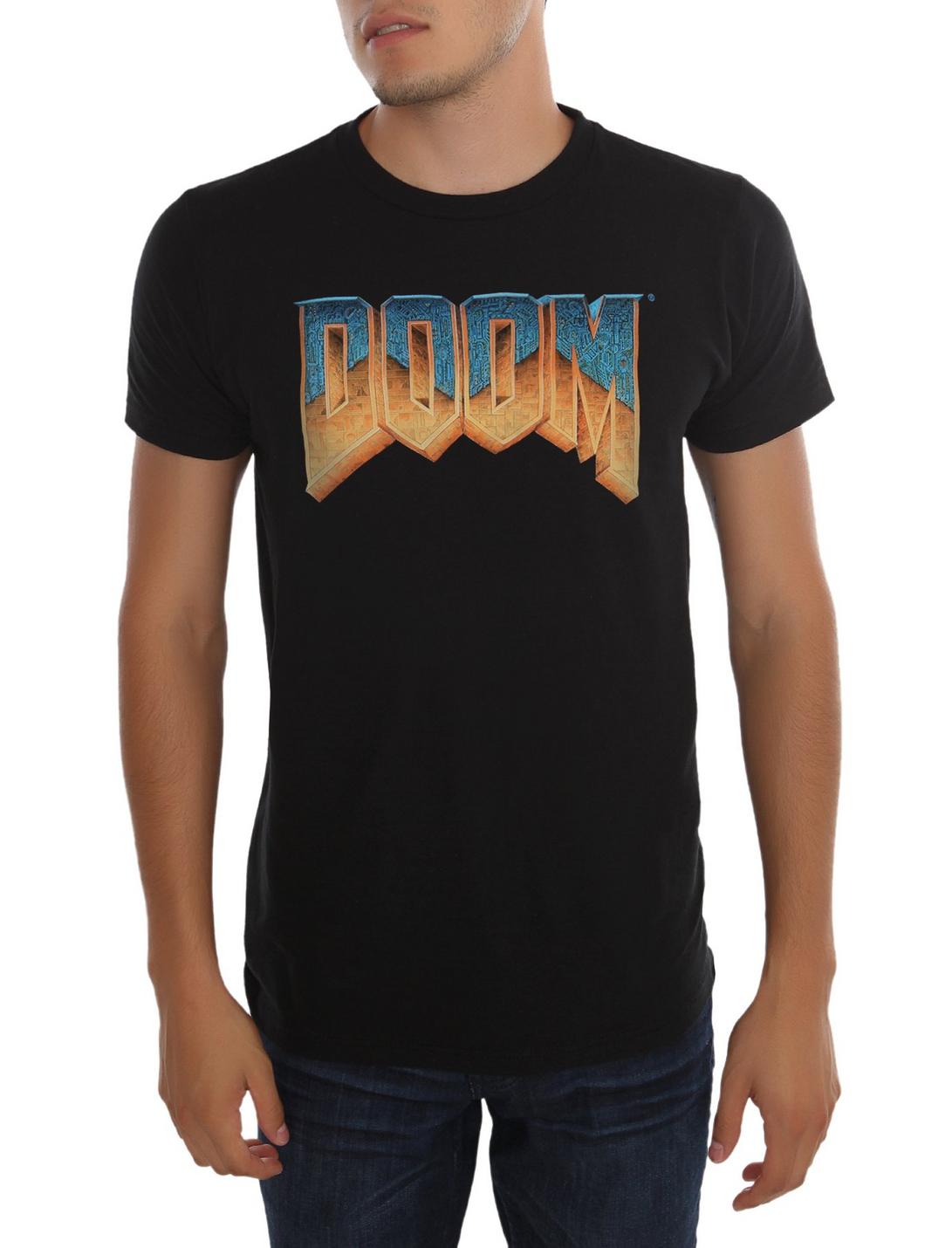 Doom Logo T-Shirt, , hi-res