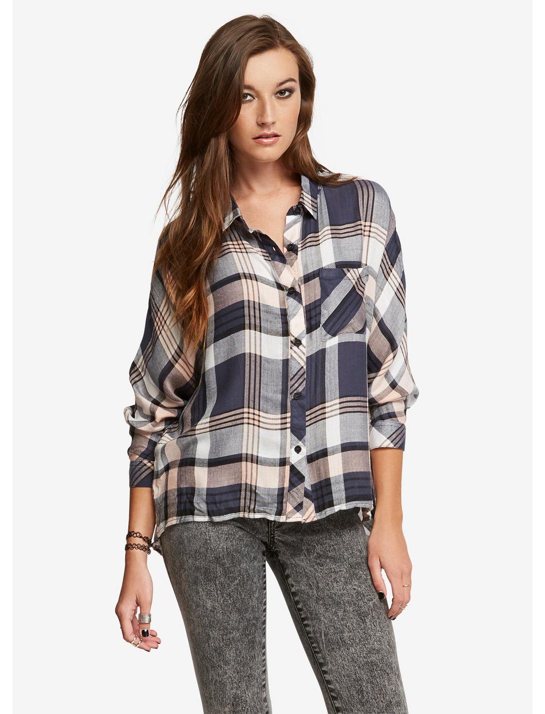 Plaid Flannel Shirt, , hi-res