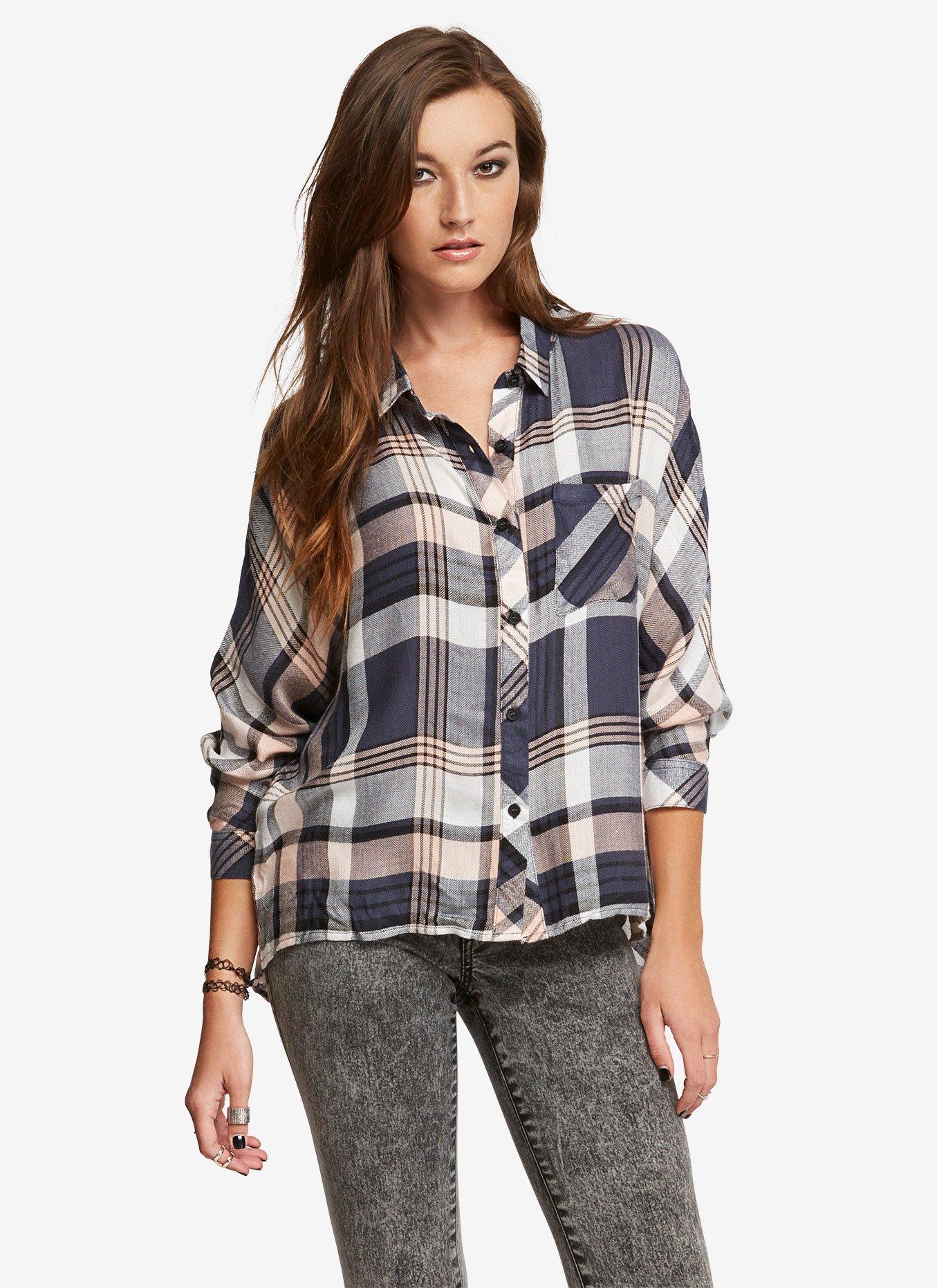 Plaid Flannel Shirt, , hi-res