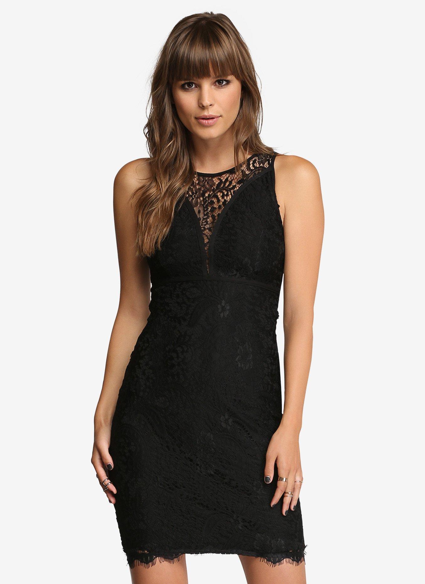 Paisley Lace Bodycon Dress | Hot Topic
