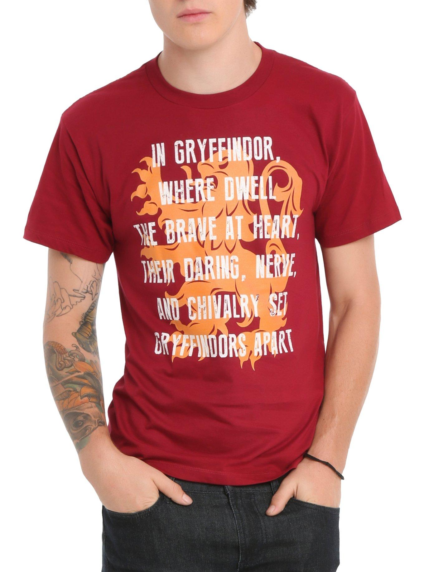 Harry Potter Gryffindor Sorting T-Shirt, RED, hi-res