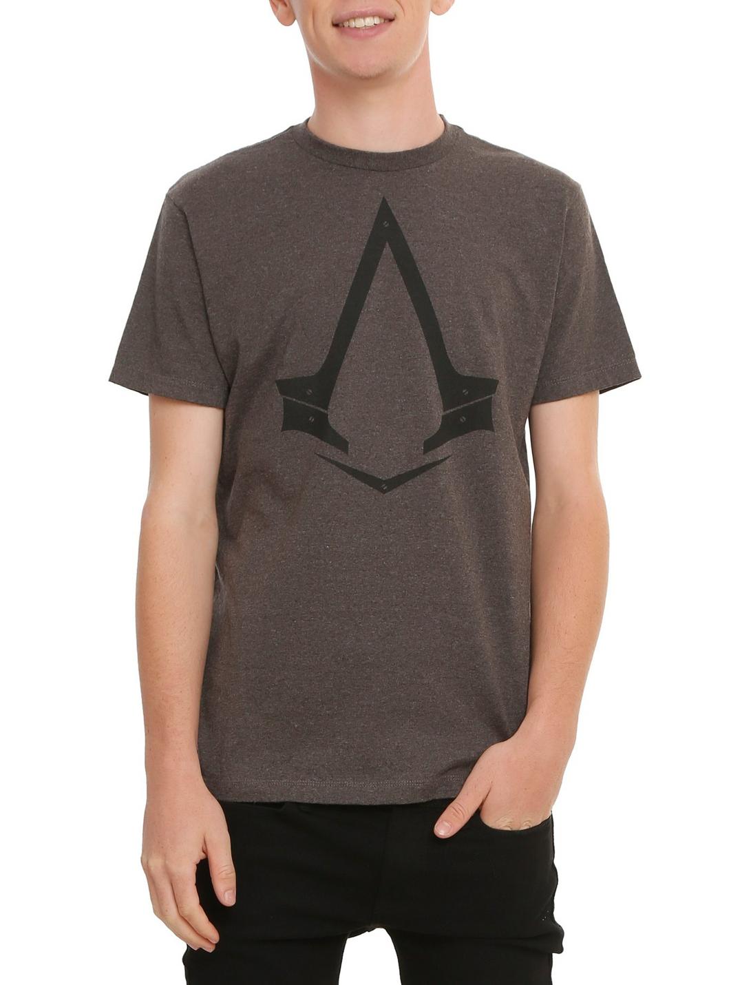 Assassin's Creed Syndicate Logo T-Shirt, CHARCOAL, hi-res
