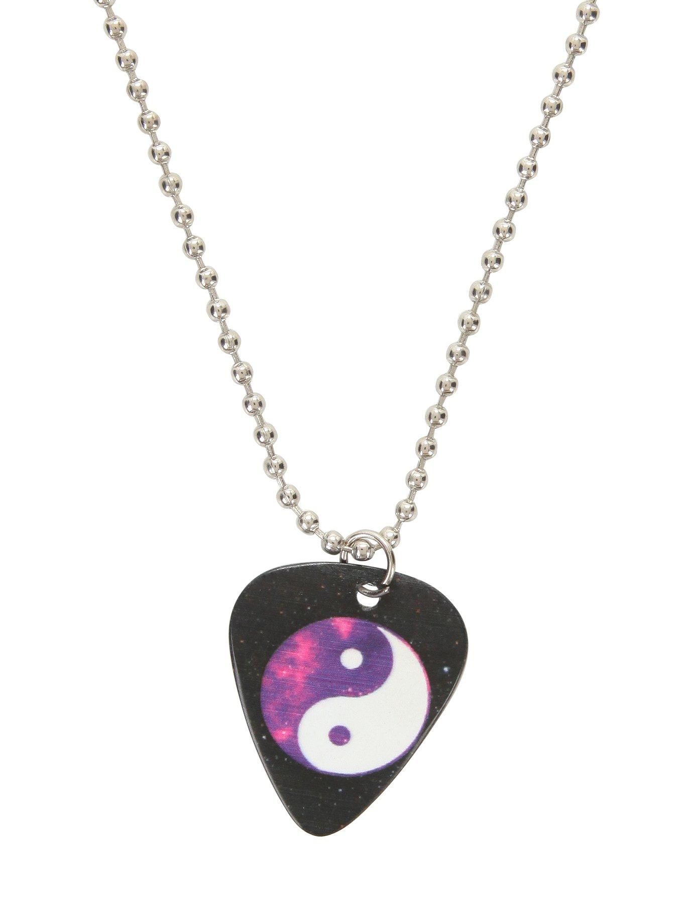 LOVEsick Galaxy Yin-Yang Infinity Pick Necklace, , hi-res