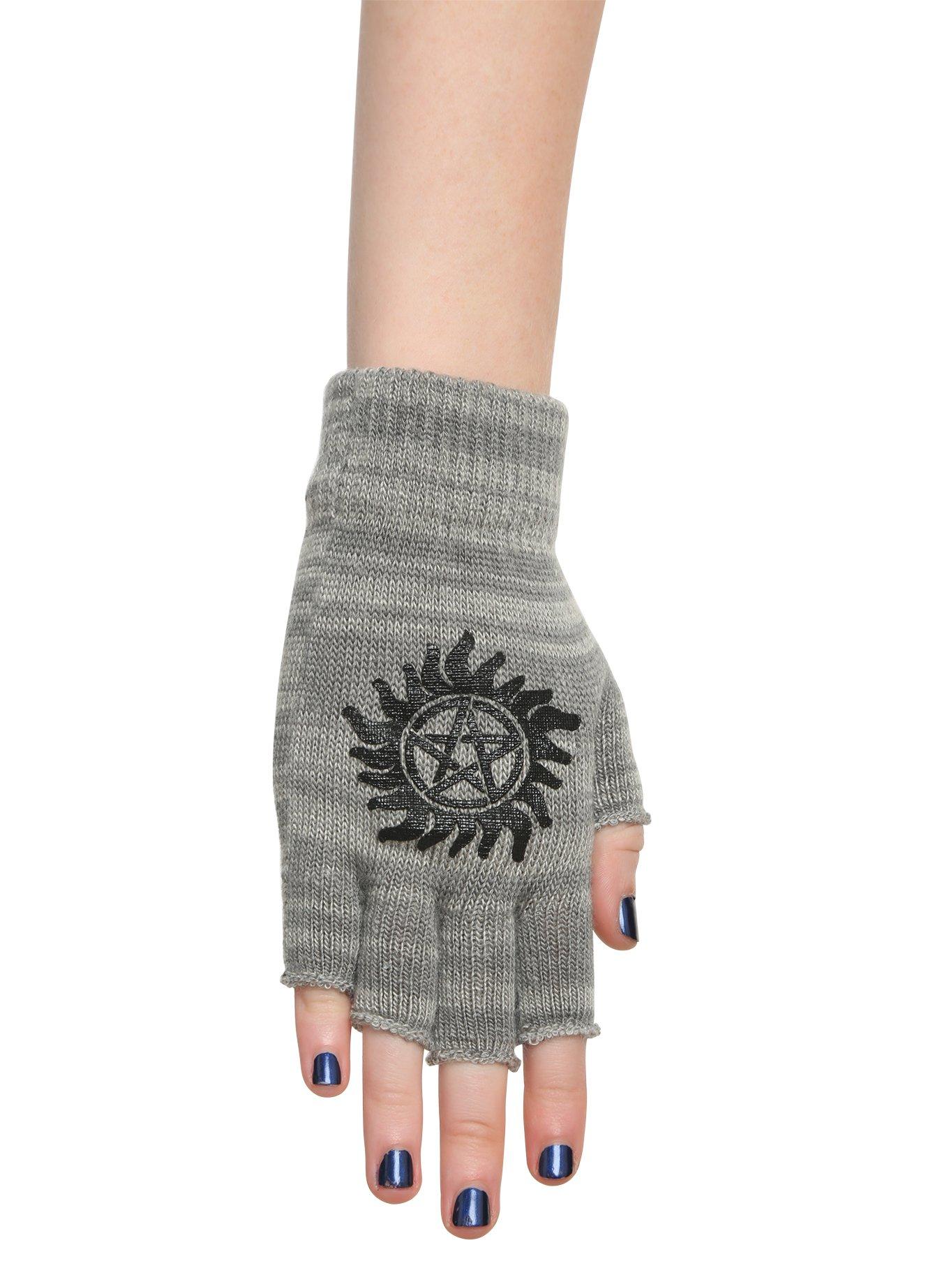 Supernatural Anti-Possession Fingerless Gloves, , hi-res