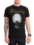 Ministry Mind Skull T-Shirt, BLACK, hi-res