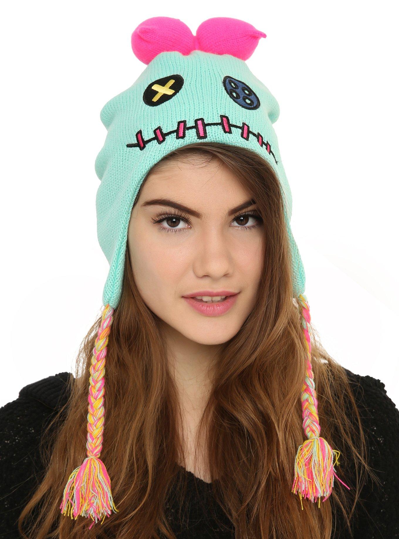 Disney Lilo & Stitch Scrump Knit Beanie, , hi-res