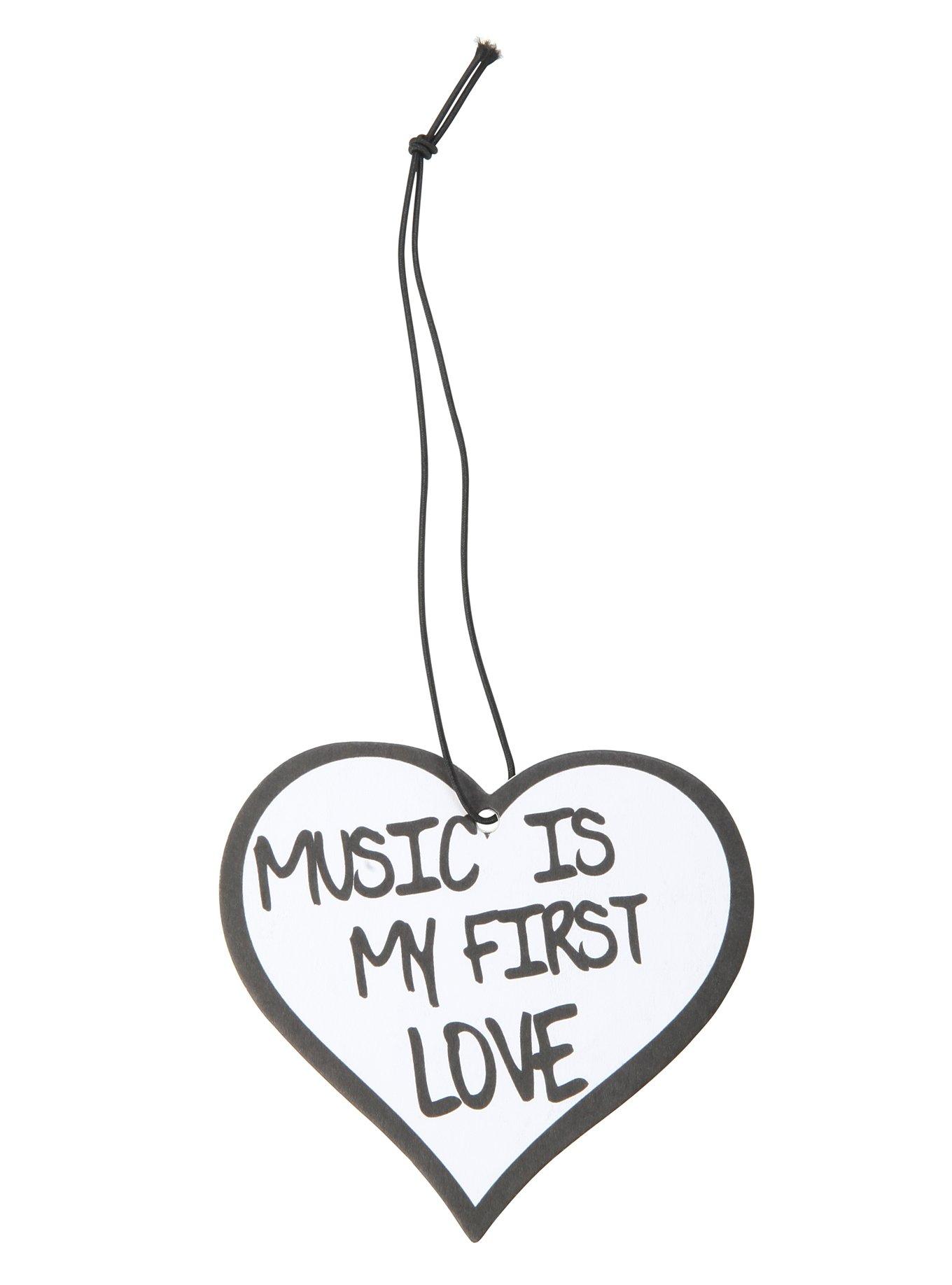 Music Is My First Love Air Freshener, , hi-res