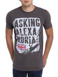 Asking Alexandria Microphone T-Shirt, CHARCOAL, hi-res