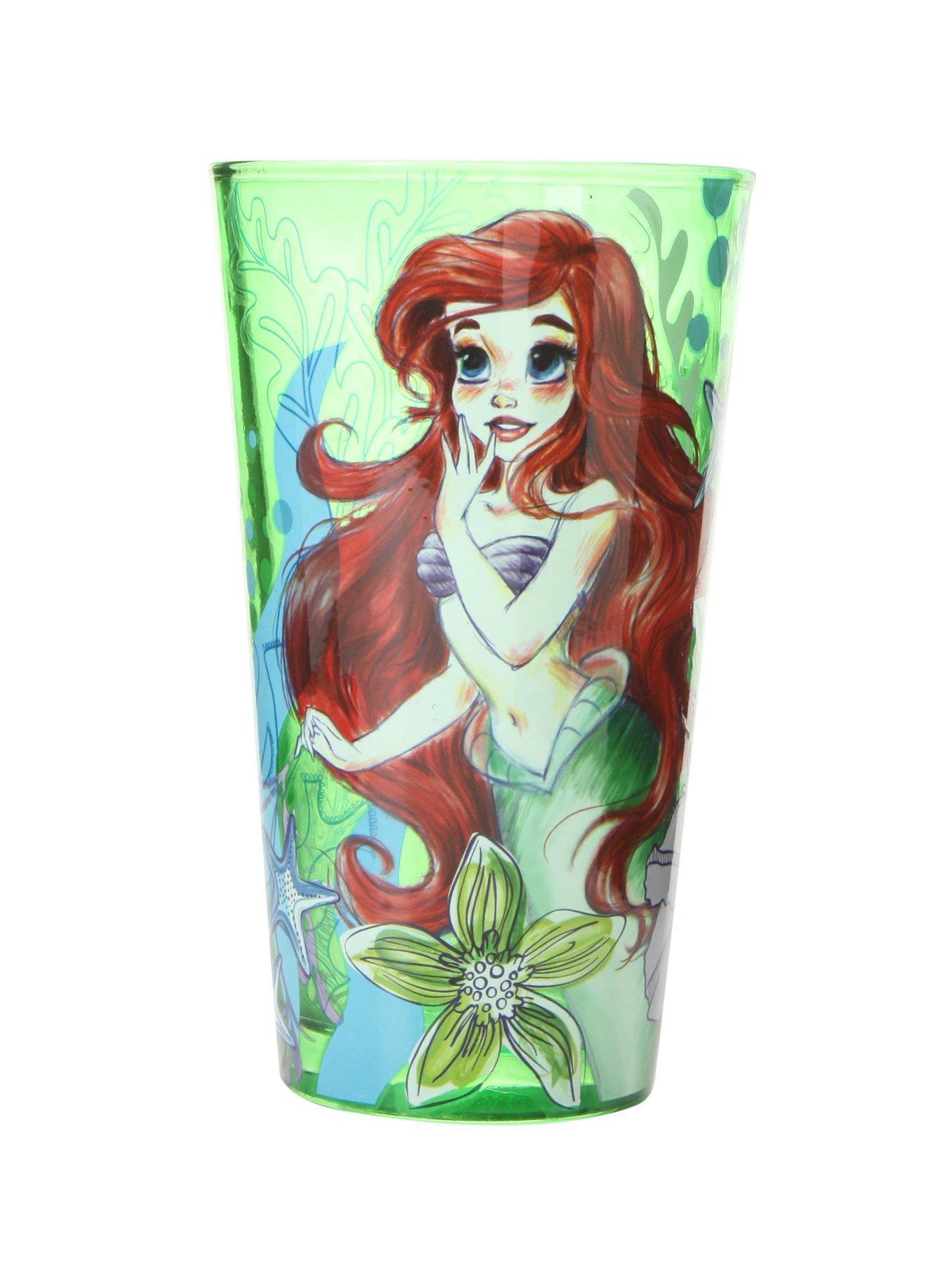 Disney The Little Mermaid Ariel Sketch Pint Glass, , hi-res