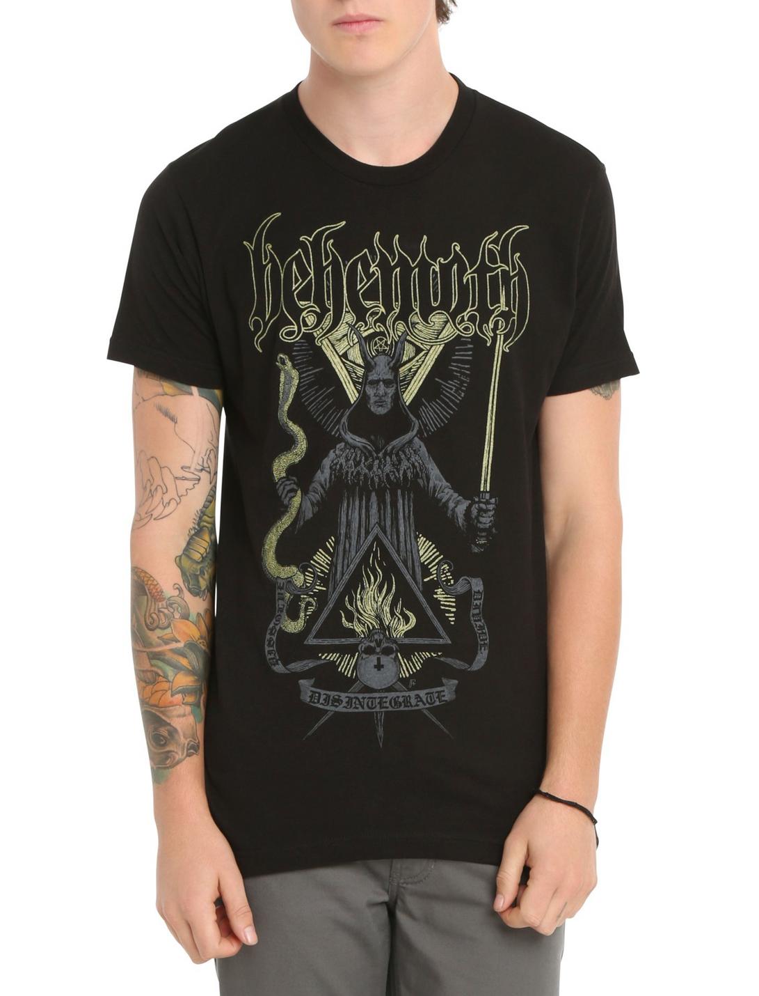 Behemoth Disintegrate T-Shirt, BLACK, hi-res
