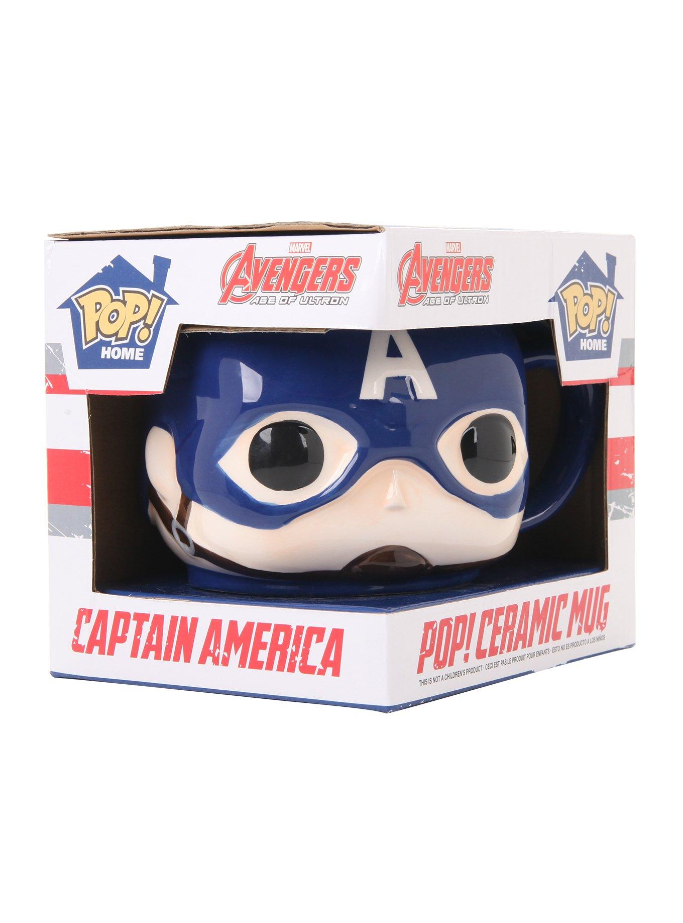 Funko Marvel Captain America Pop! Mug, , hi-res