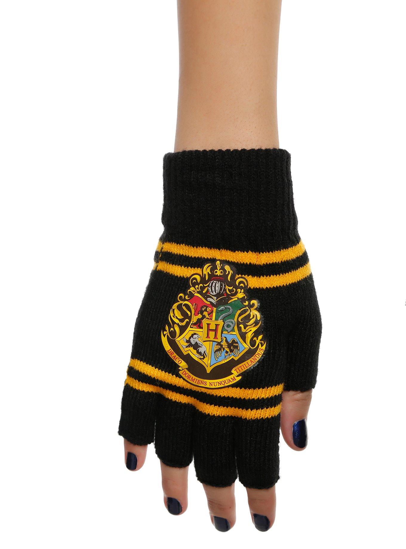 Harry Potter Hogwarts Fingerless Gloves, , hi-res