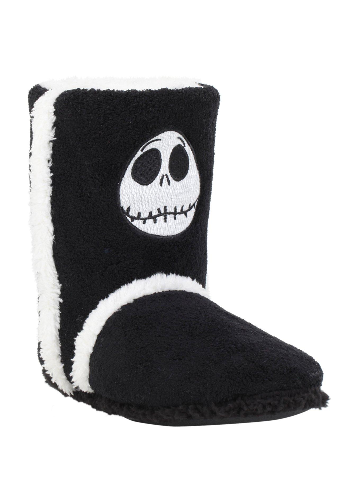 The Nightmare Before Christmas Jack Slipper Boots, BLACK, hi-res