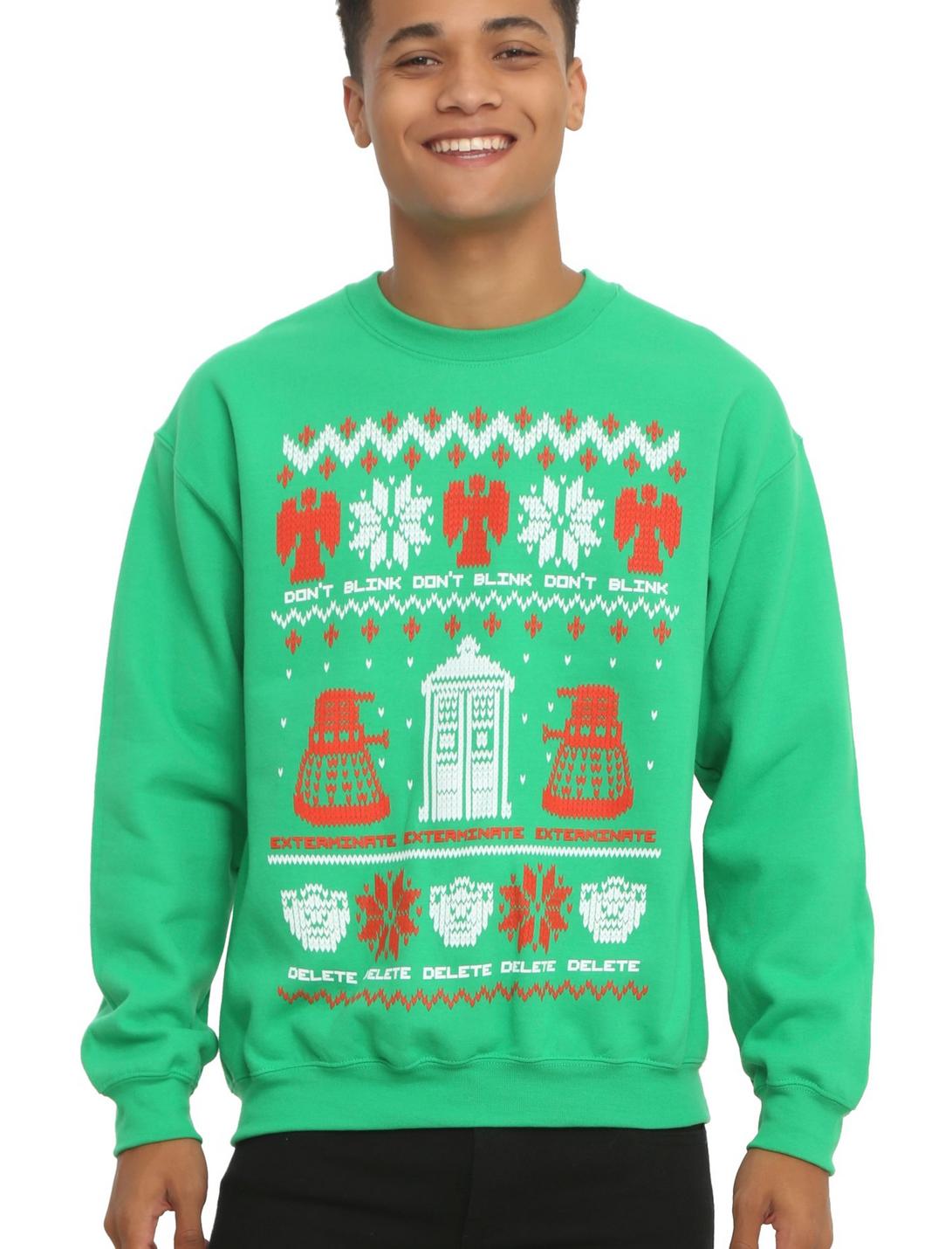 Doctor Who Ugly Christmas Sweater Doctor Who Ugly Christmas Sweater