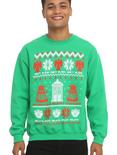 Doctor Who Ugly Holiday Sweater Sweatshirt, , hi-res