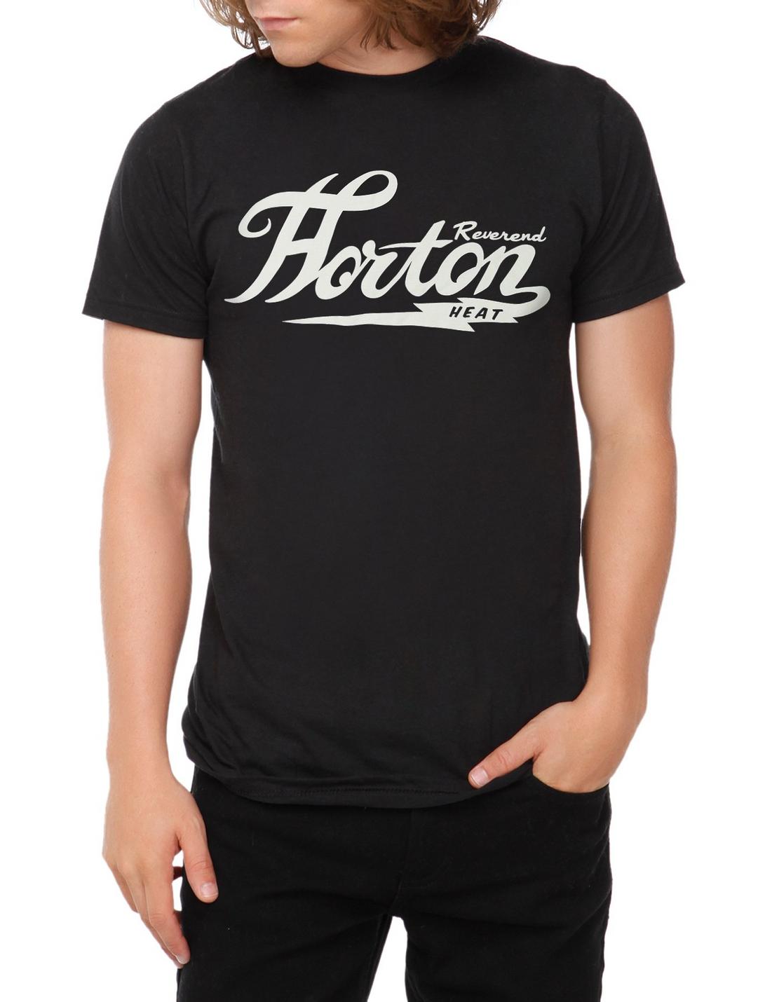 Reverend Horton Heat Logo T-Shirt, BLACK, hi-res