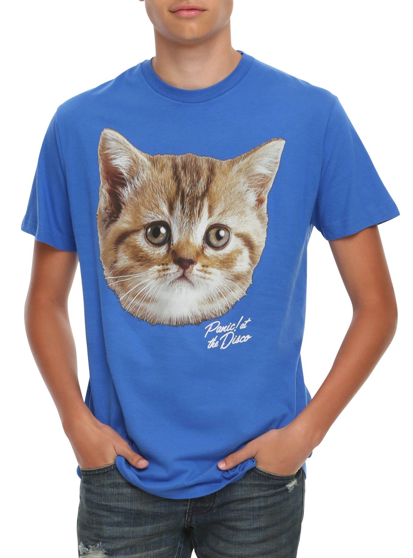 Panic at the on sale disco cat shirt