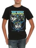 Rush Live In Concert T-Shirt, BLACK, hi-res