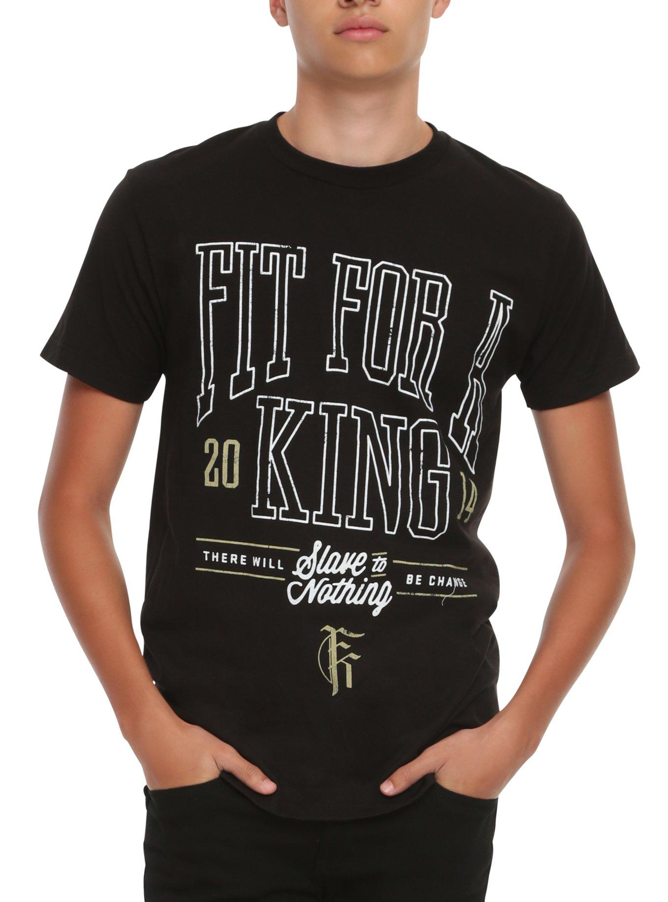 Fit For A King Will Be Change T-Shirt, BLACK, hi-res