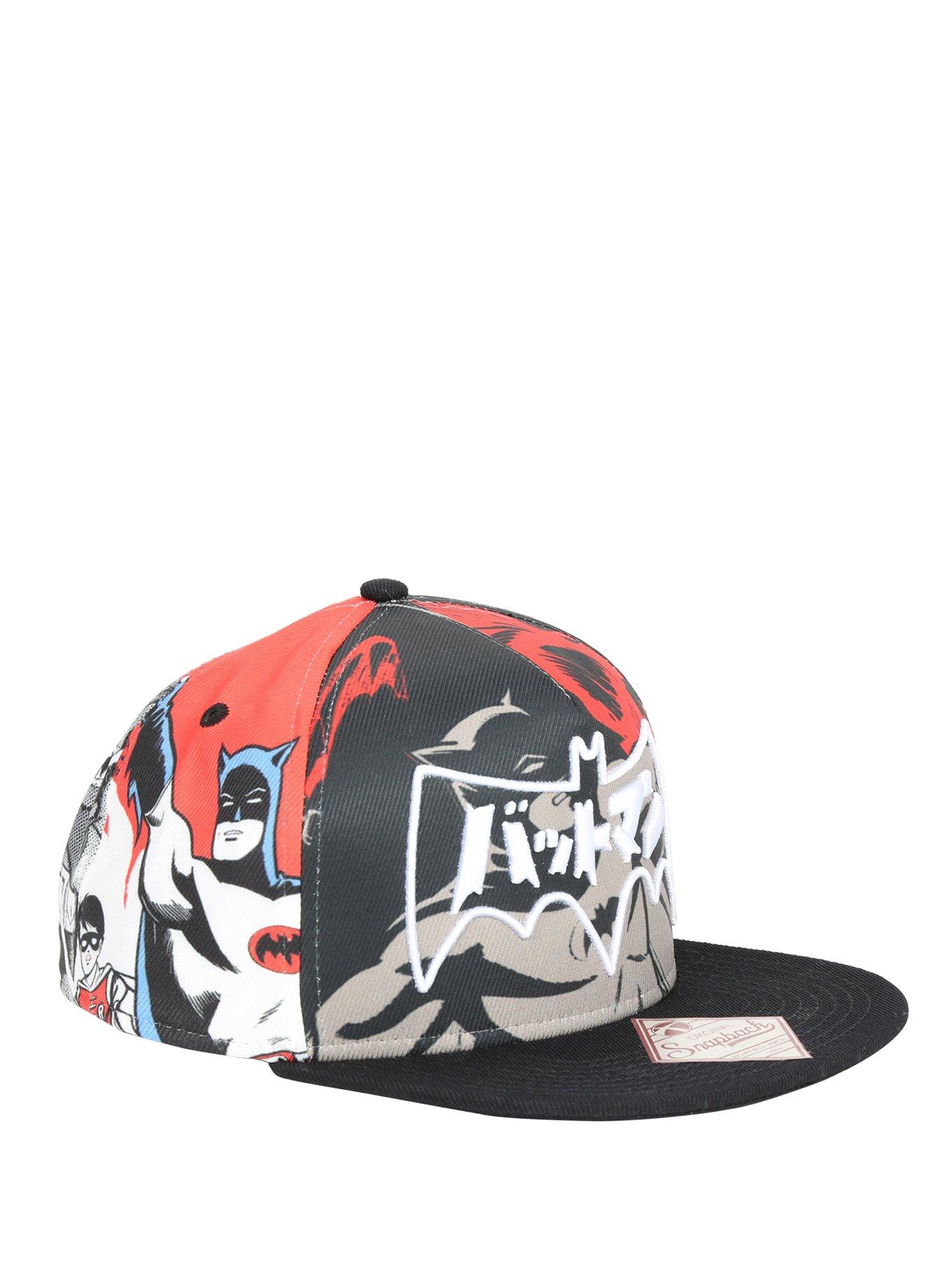 DC Comics Batmanga Snapback Hat, , hi-res