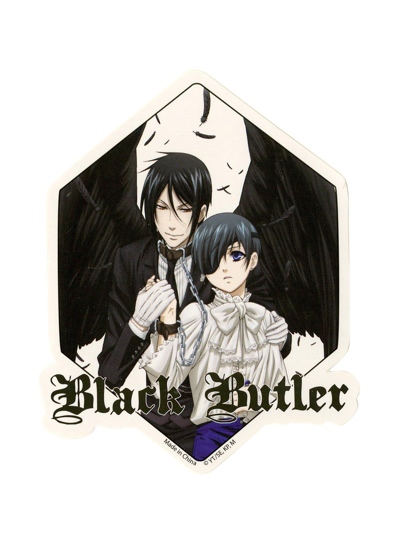 Black Butler Sebastian & Ciel Sticker, , hi-res