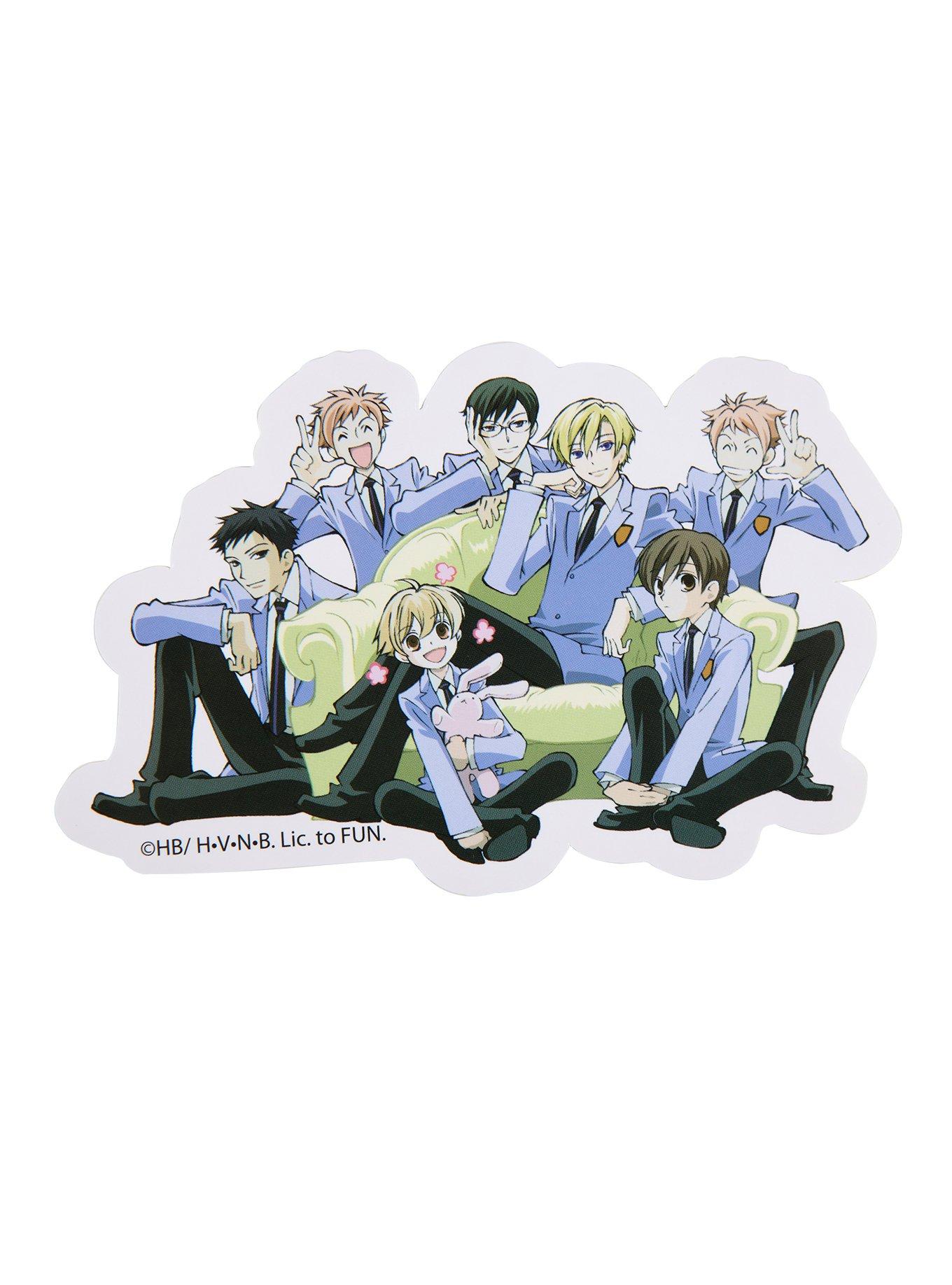 Ouran High School Host Club Sofa Lounge Sticker, , hi-res