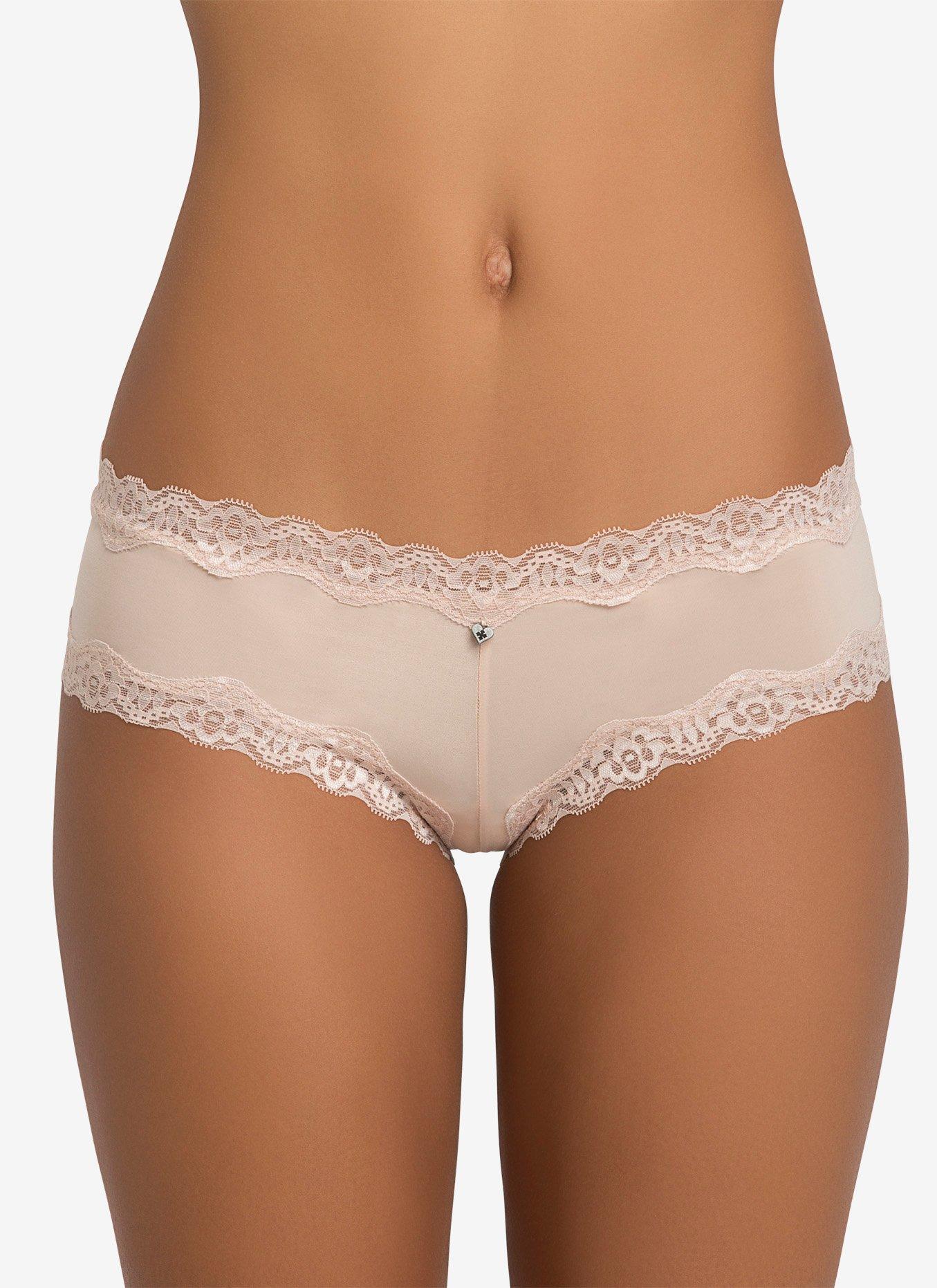 Lace Cheeky Panty - Twilight blue