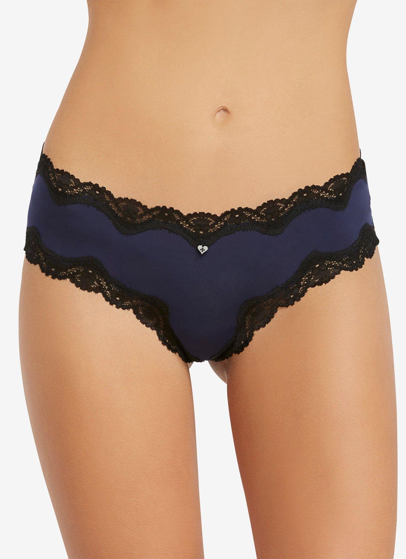 Microfiber & Mesh Cheekster Panty Hot Topic