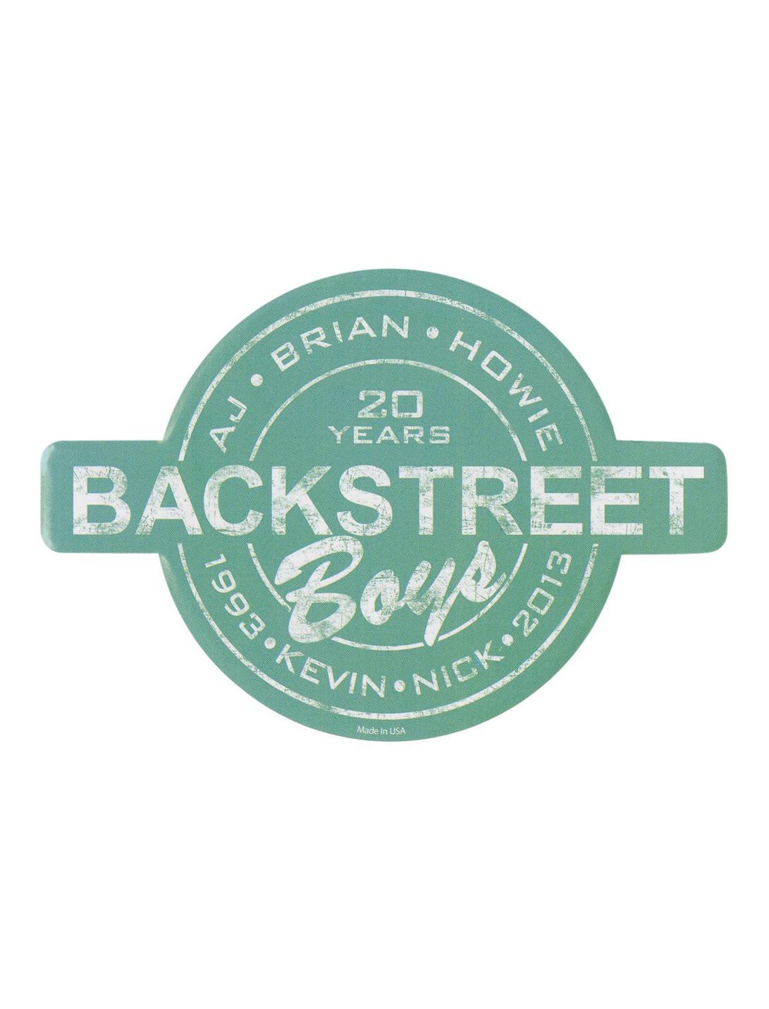 Backstreet Boys 20 Years Sticker, , hi-res