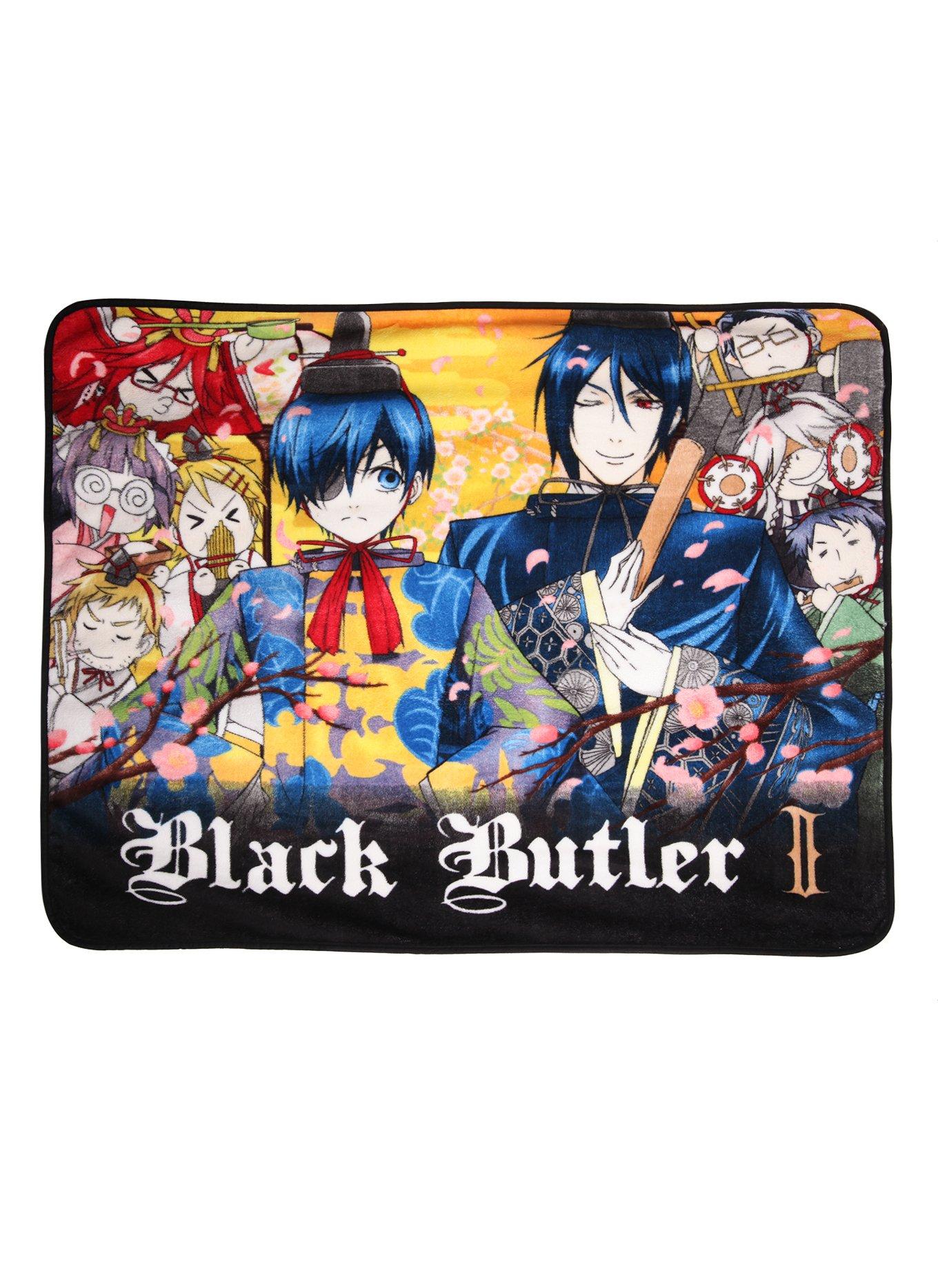 Black Butler Group Throw, , hi-res