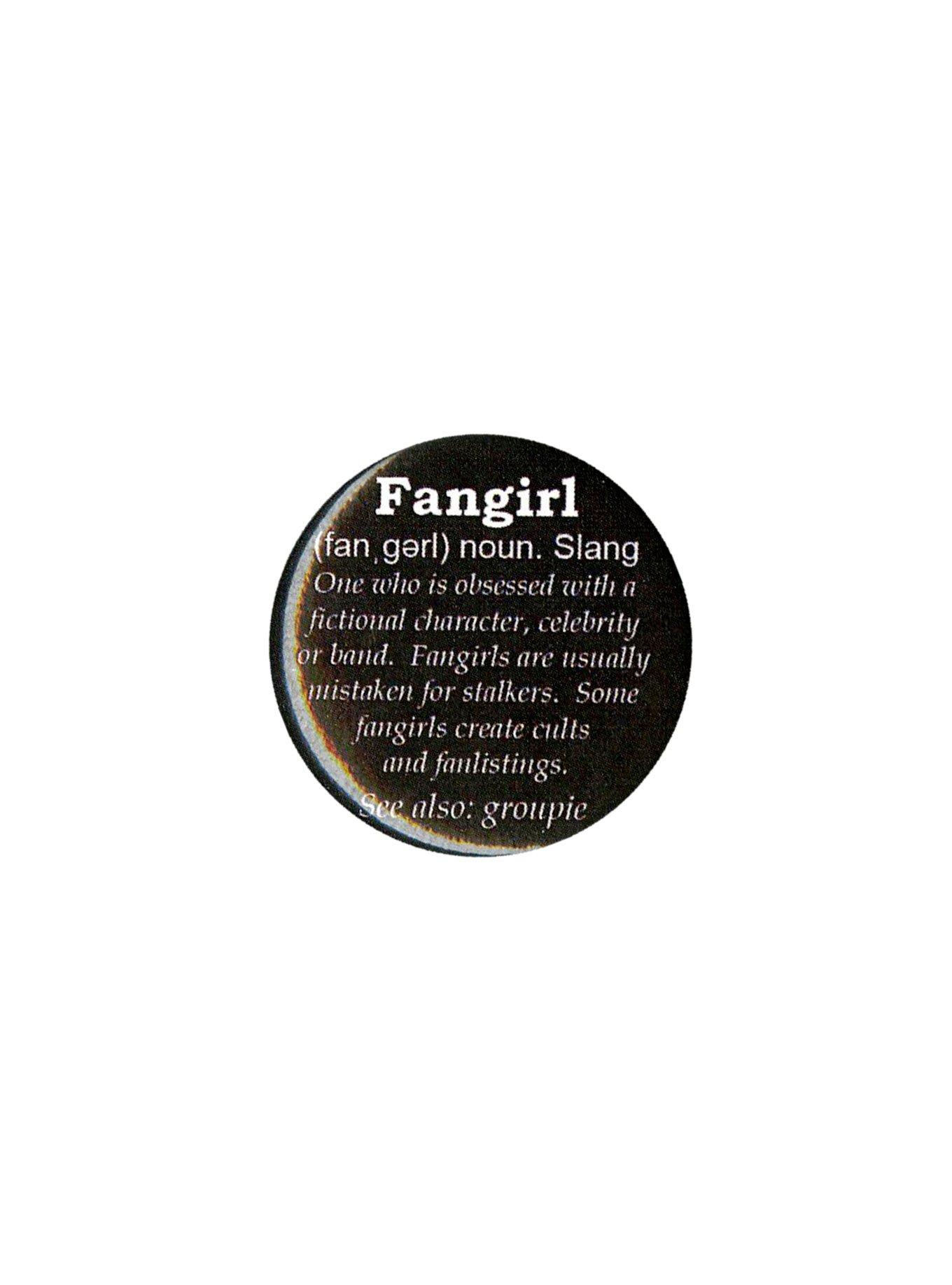 Fangirl Definition Pin, , hi-res