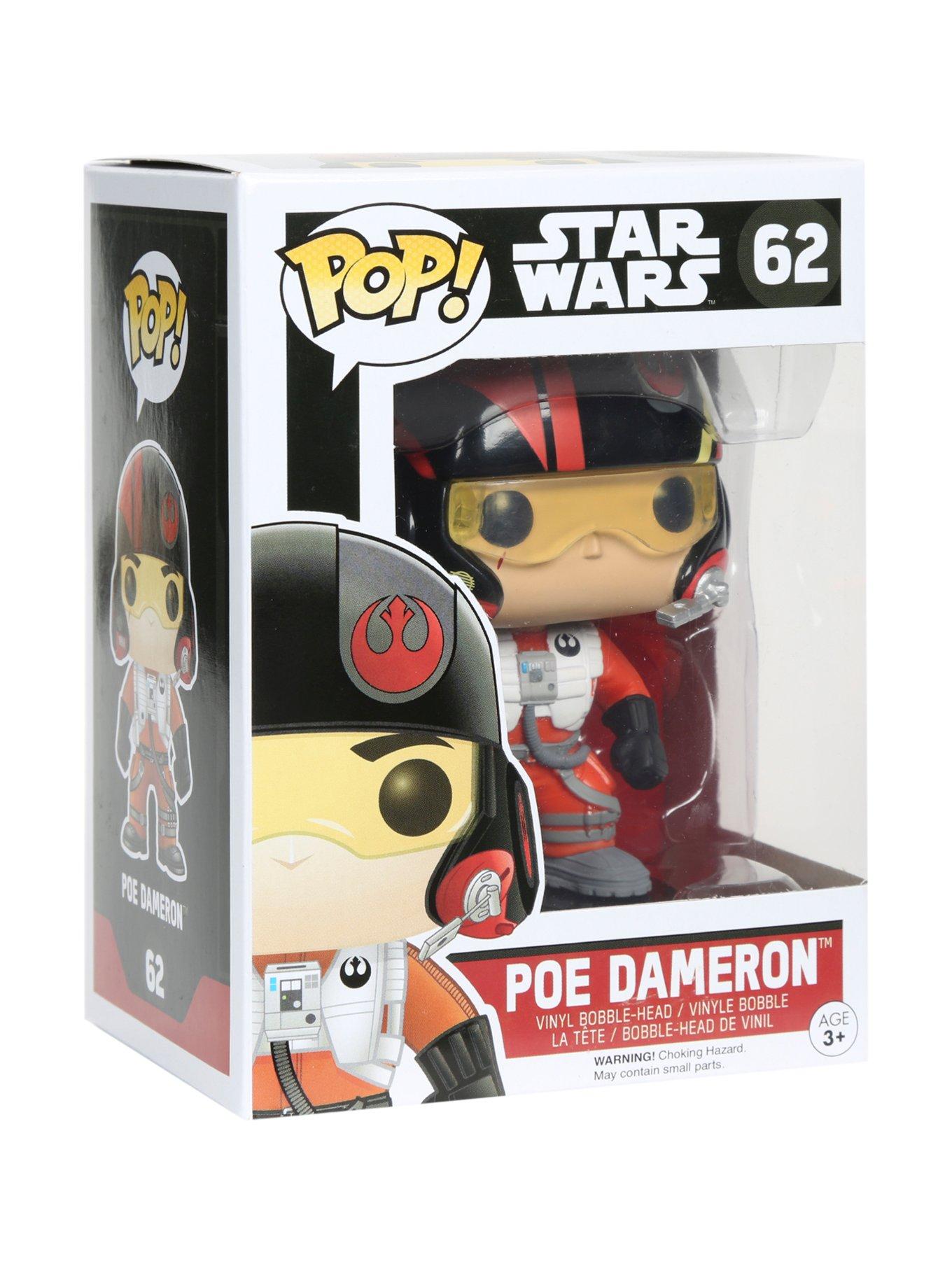 Funko Star Wars: The Force Awakens Pop! Poe Dameron Vinyl Bobble-Head, , hi-res