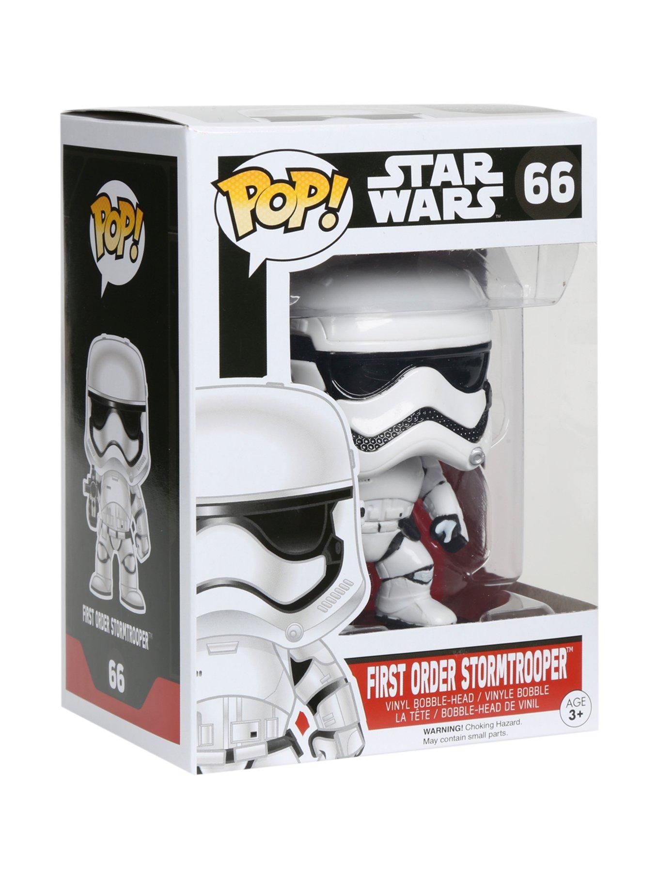 Funko Star Wars: The Force Awakens Pop! First Order Stormtrooper Vinyl Bobble-Head, , hi-res