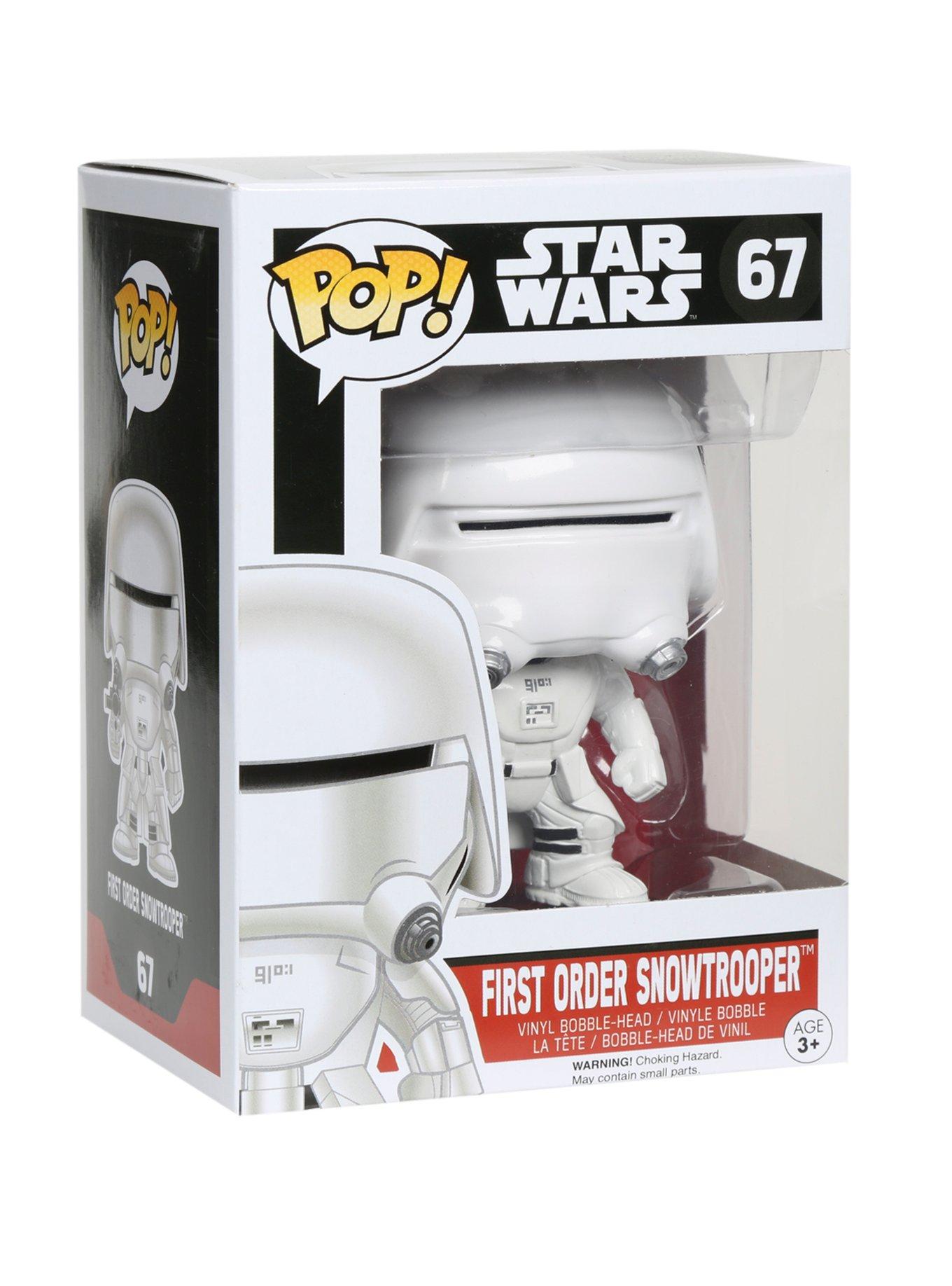 Funko Star Wars: The Force Awakens Pop! First Order Snowtrooper Vinyl Bobble-Head, , hi-res