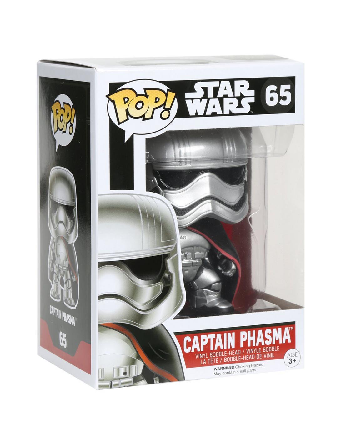 Funko Star Wars: The Force Awakens Pop! Captain Phasma Vinyl Bobble-Head, , hi-res