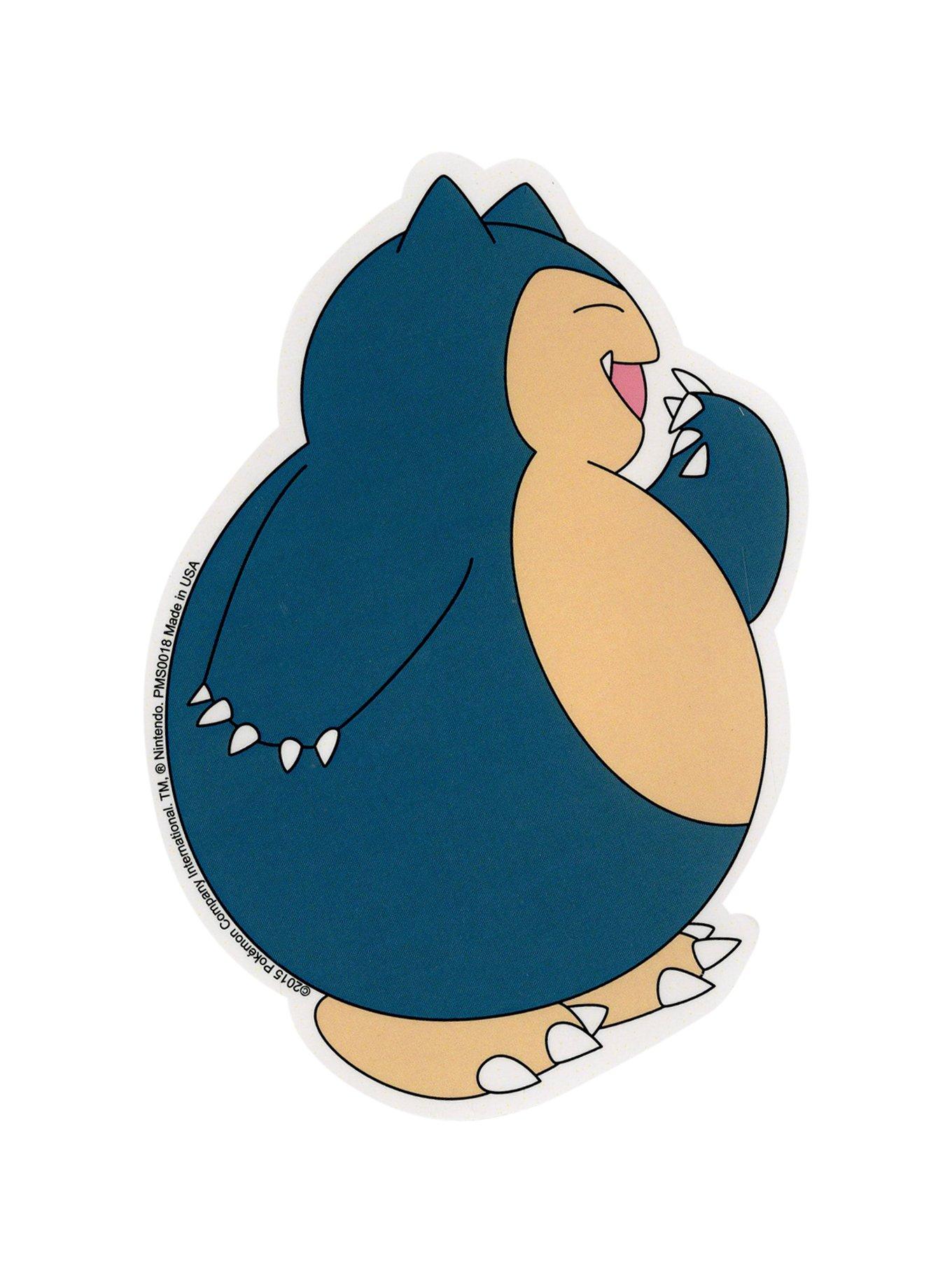 Pokemon Snorlax Sticker Hot Topic
