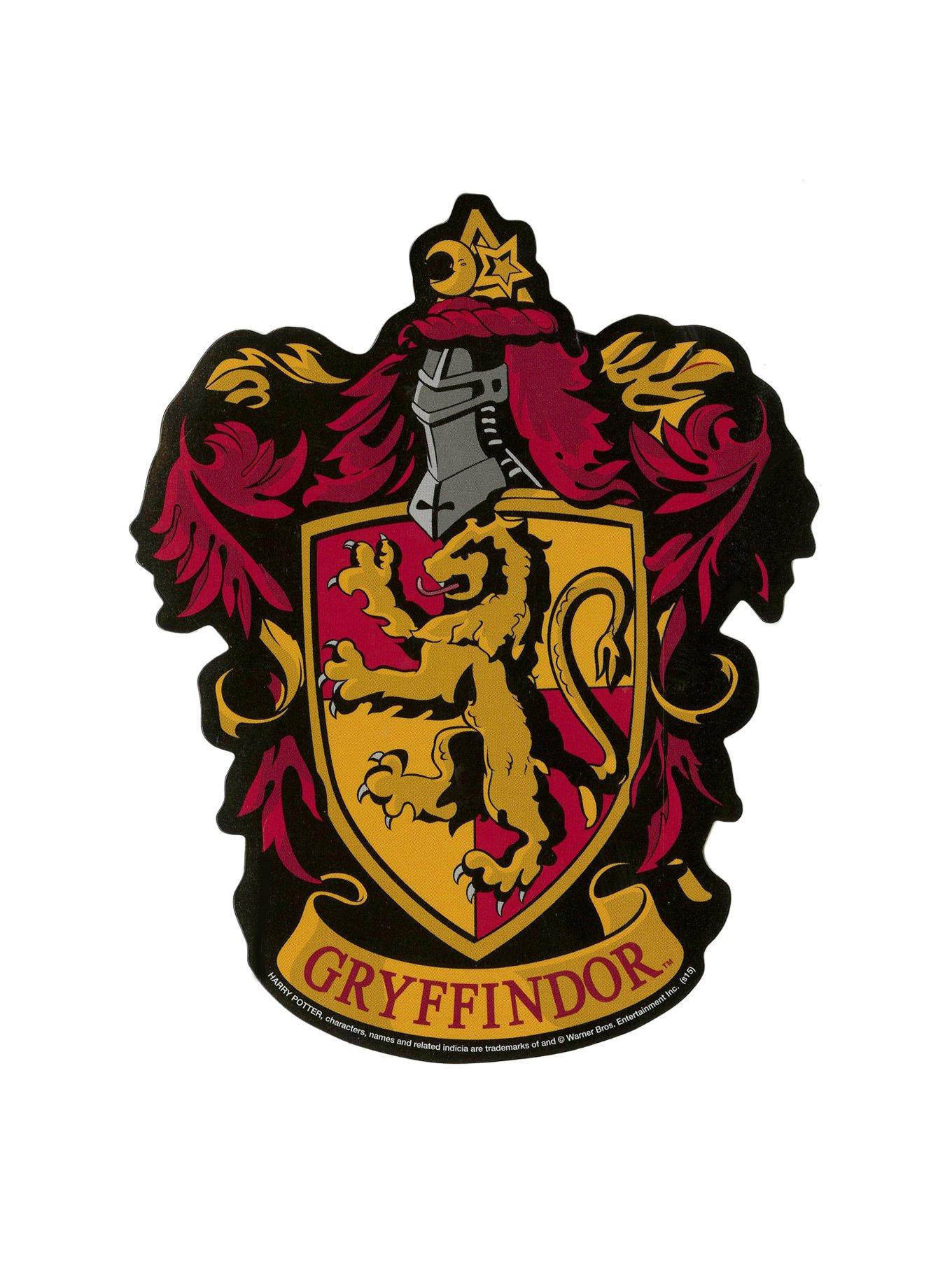Harry Potter Gryffindor Crest Sticker Hot Topic