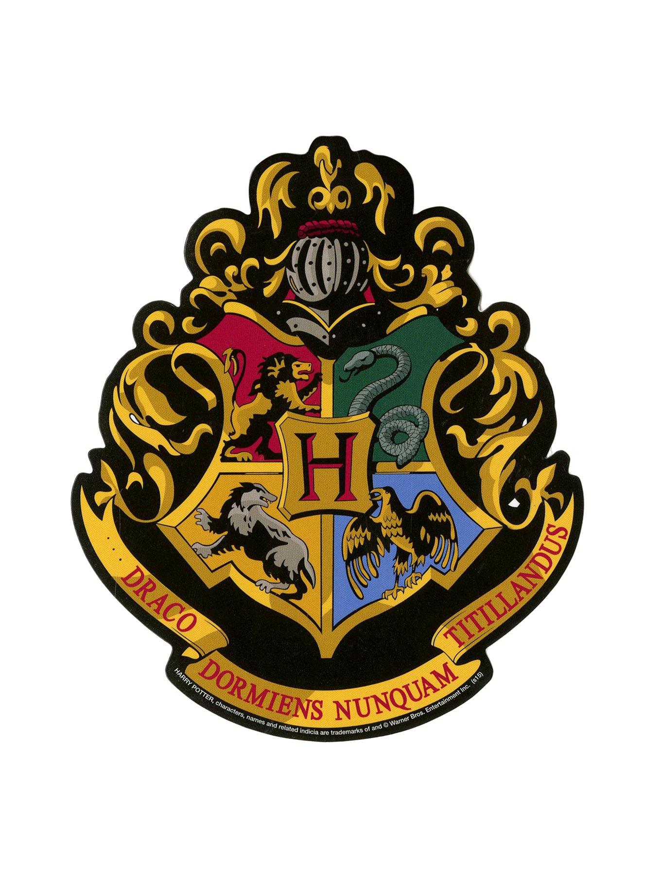 Harry Potter Hogwarts Crest Sticker, , hi-res