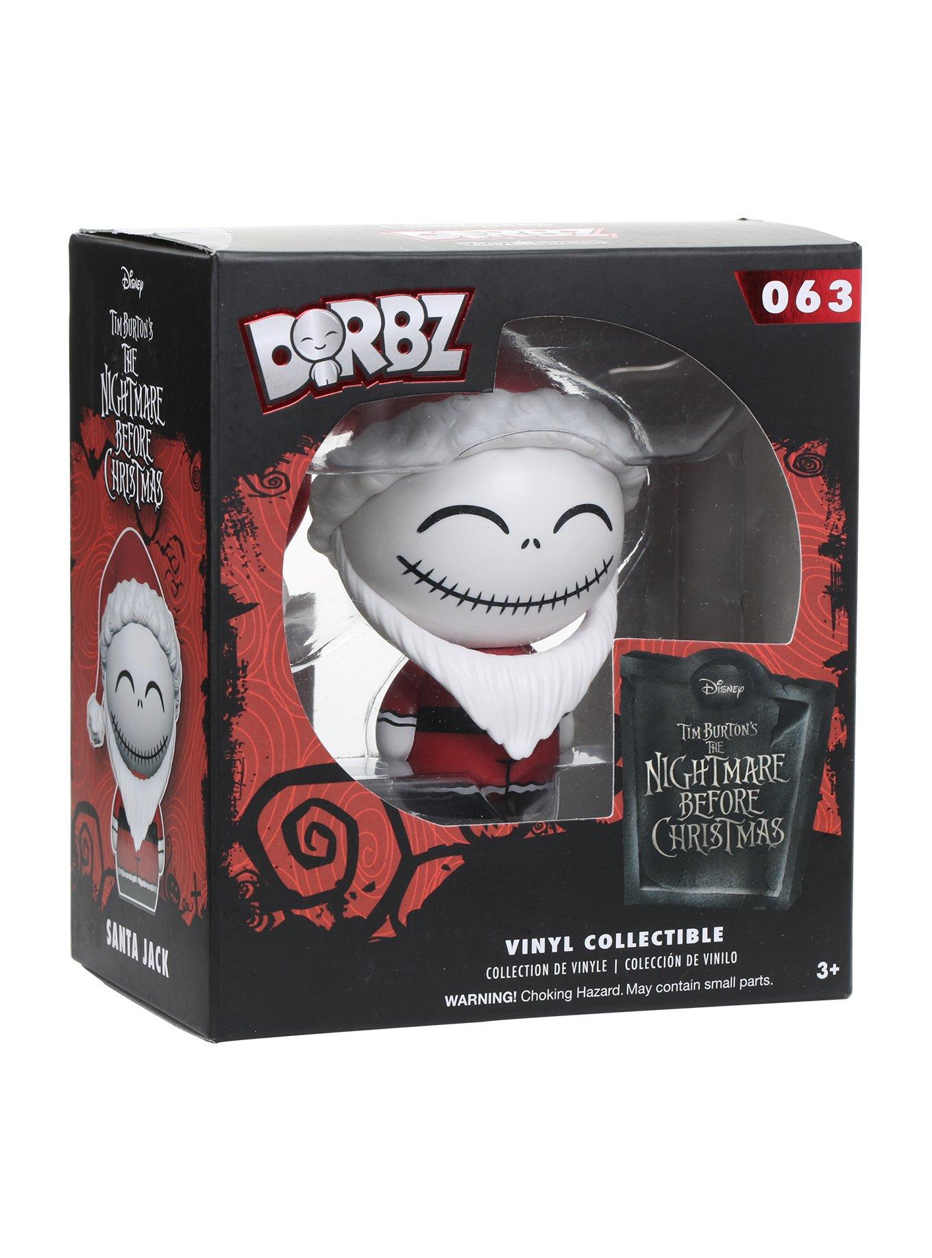 Funko The Nightmare Before Christmas Santa Jack Dorbz Vinyl Figure, , hi-res