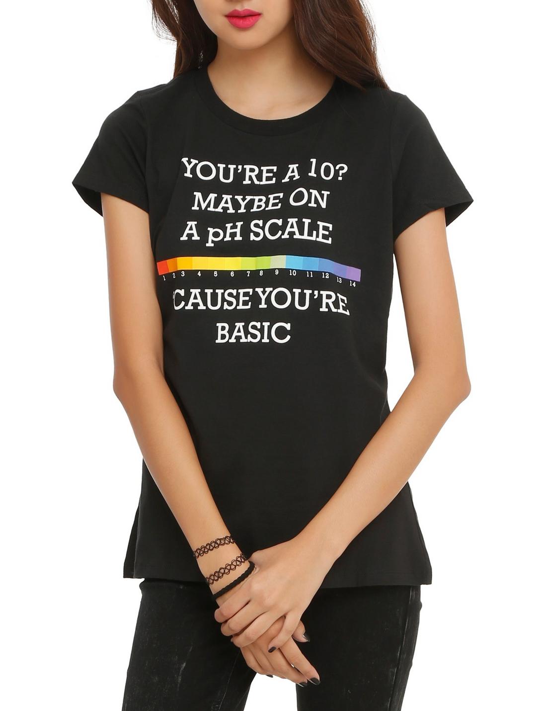 You're Basic Girls T-Shirt, BLACK, hi-res
