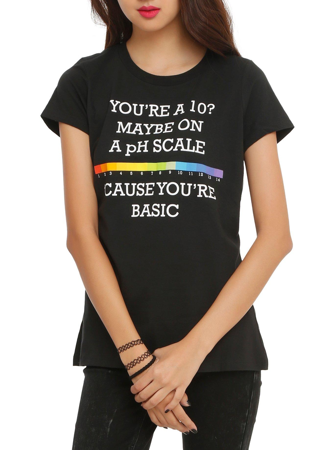 You're Basic Girls T-Shirt, BLACK, hi-res
