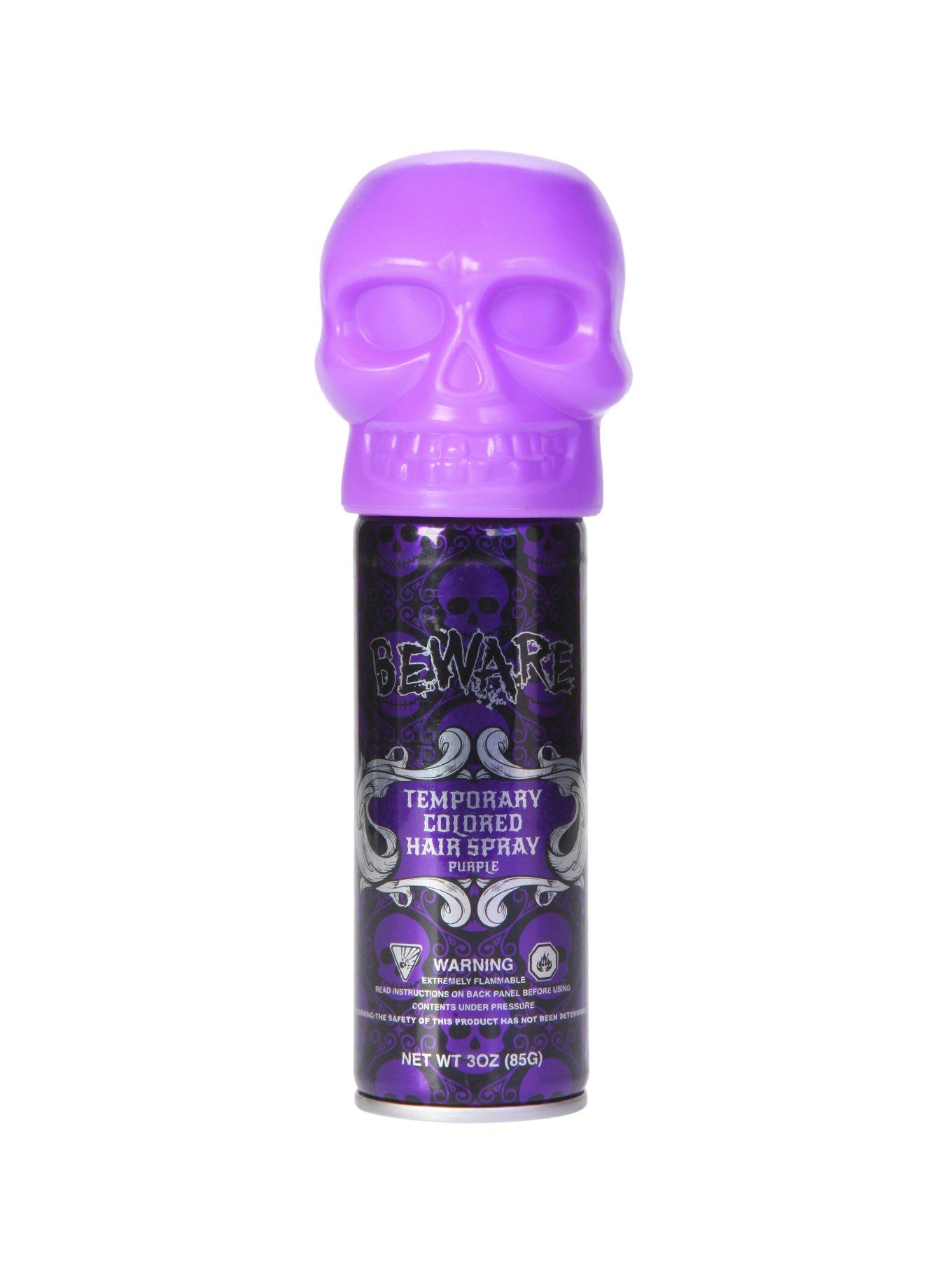 Purple Temporary Hair Color Spray Hot Topic