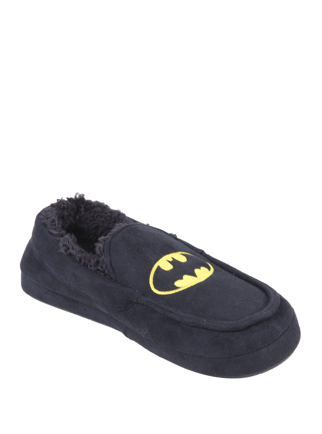 DC Comics Batman Guys Moccasin Slippers | Hot Topic