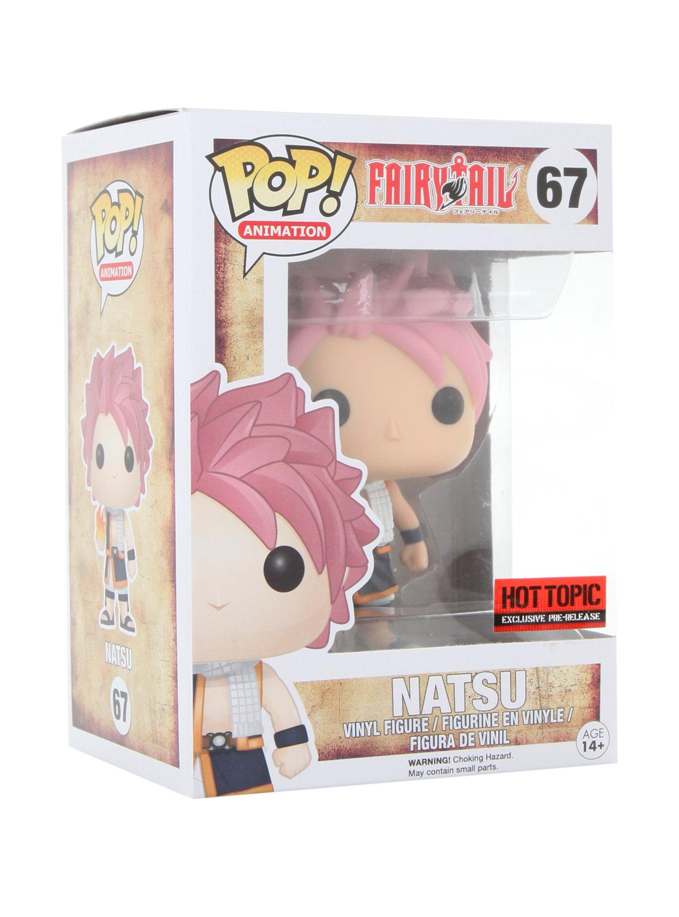 2X Funko Pop! Animation Fairy Tail Vinyl Figure ( #67 , #69 ) - Natsu And  Happy