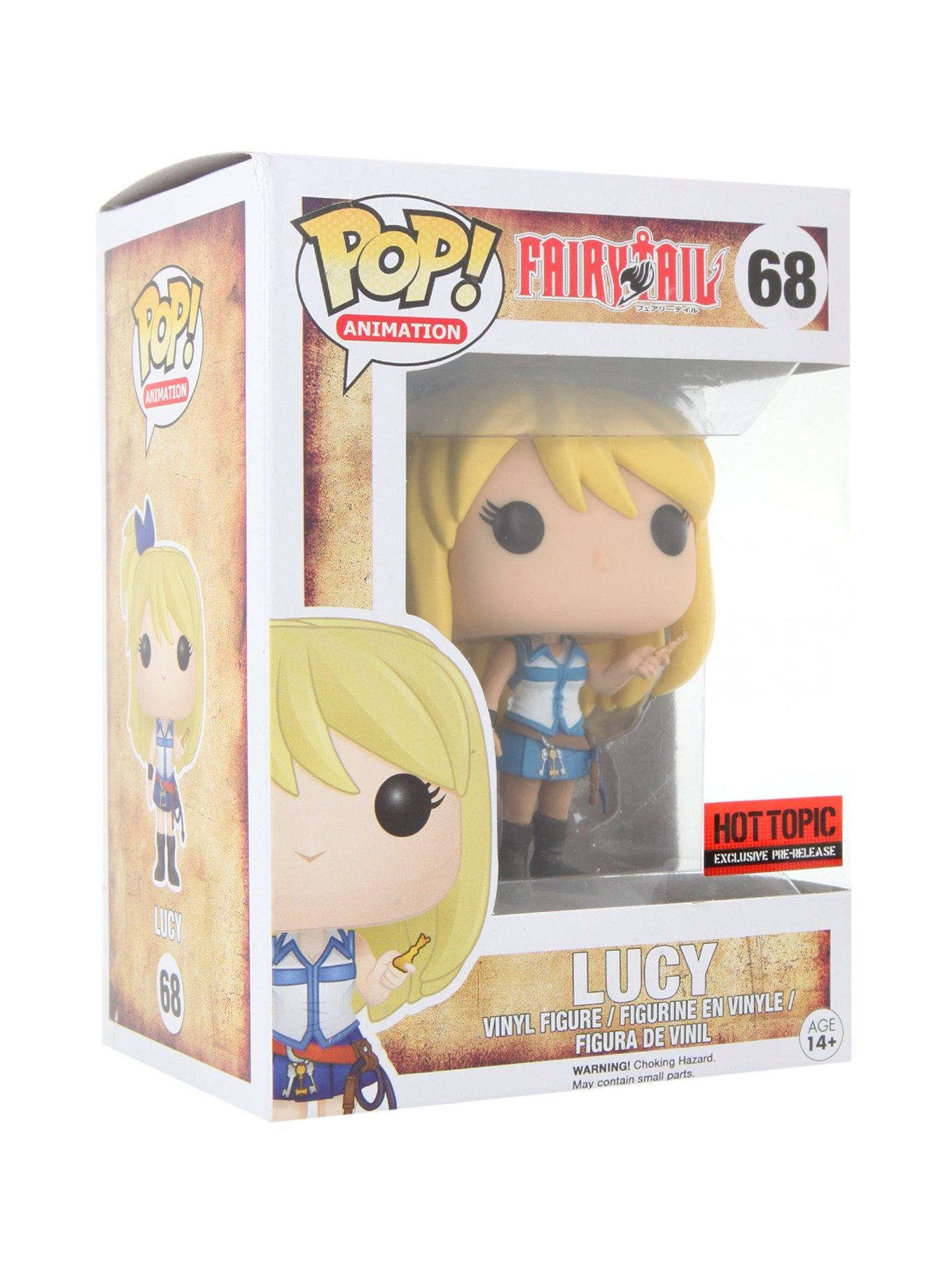 Funko Pop Fairy Tail #68 Lucy Hot Topic Exclusive Pre-Release VAULTED Rare