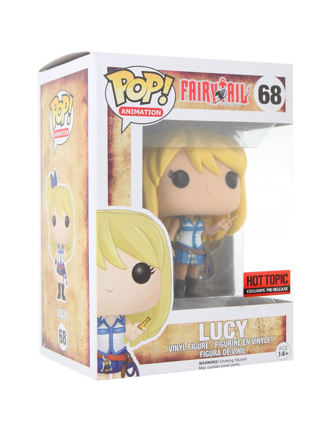 Funko Fairy Tail Pop! Animation Lucy Vinyl Figure Hot Topic Exclusive Pre-Release, , hi-res