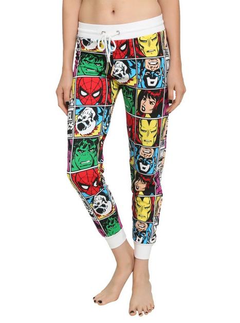 Marvel Comics Girls Pajama Pants | Hot Topic