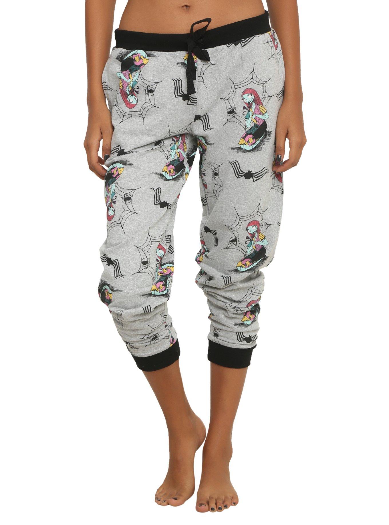 The Nightmare Before Christmas Sally Girls Pajama Pants, BLACK, hi-res