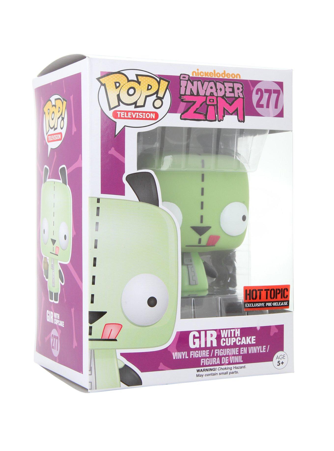 Funko Invader Zim Pop! Gir With Cupcake Vinyl Figure Hot Topic Exclusive Pre-Release, , hi-res